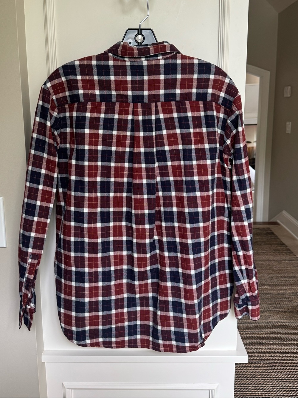 Sézane Max Shirt• Hastings Check Pattern• Size 34/ US 2/ XS - Picture 7 of 9
